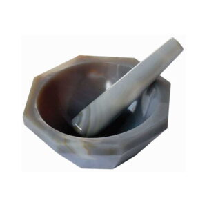 Mortar And Pestle Agate