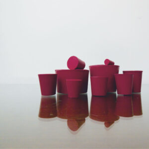 Rubber Stoppers, One Hole