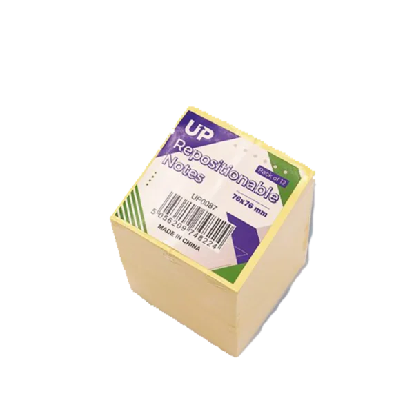 STICKY NOTES 76X76MM PK12