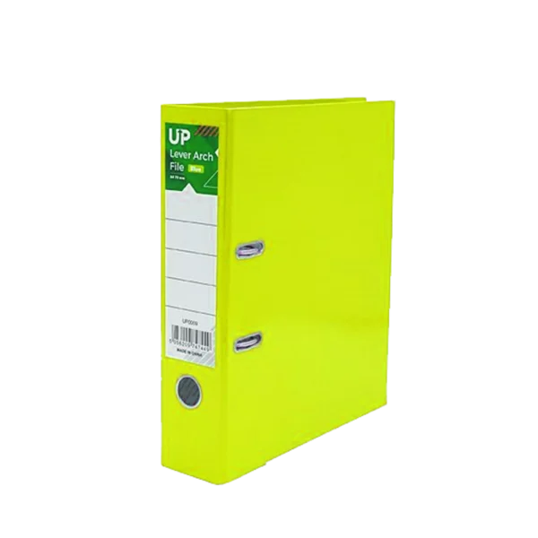 A4 LEVER ARCH FILE YELLOW