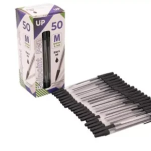 Medium Ballpoint Pen 50 Pack Black