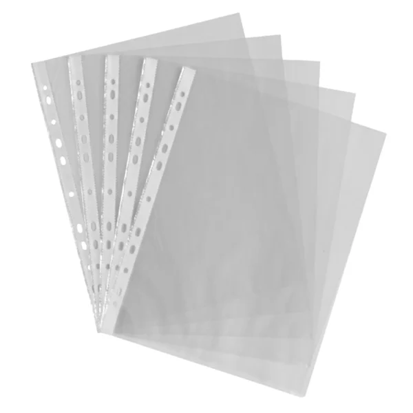 Punched Pockets A4 Clear 100pk