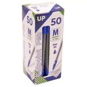 Medium Ballpoint Pen 50 Pack Blue