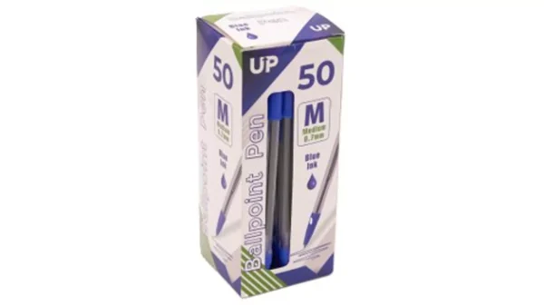 Medium Ballpoint Pen 50 Pack Blue