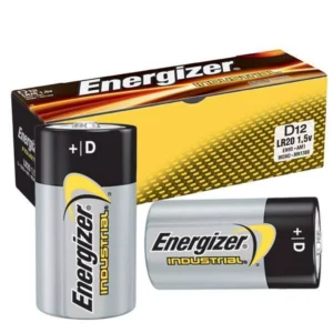 D TYPE ENERGIZER INDUSTRIAL BATTERY PK12