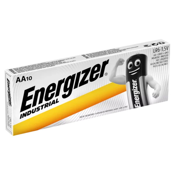 AA ENERGIZER INDUSTRIAL BATTERY PK10