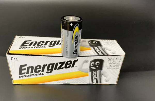 C TYPE ENERGIZER INDUSTRIAL BATTERY PK12