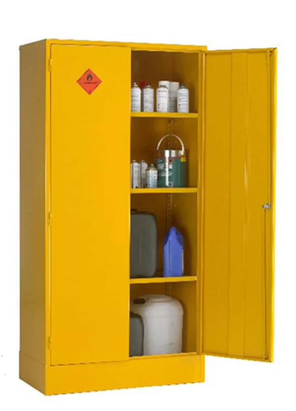 Flammable Storage Cabinet 1830x915x457 Yellow