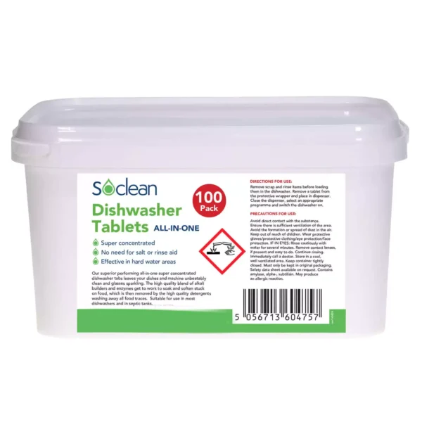 Dishwasher Tablets 100 Tablets