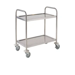 Stainless Steel 2 Tier Trolley