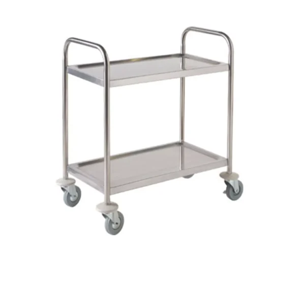 Stainless Steel 2 Tier Trolley