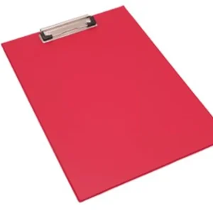 A4 Clipboard PVC red