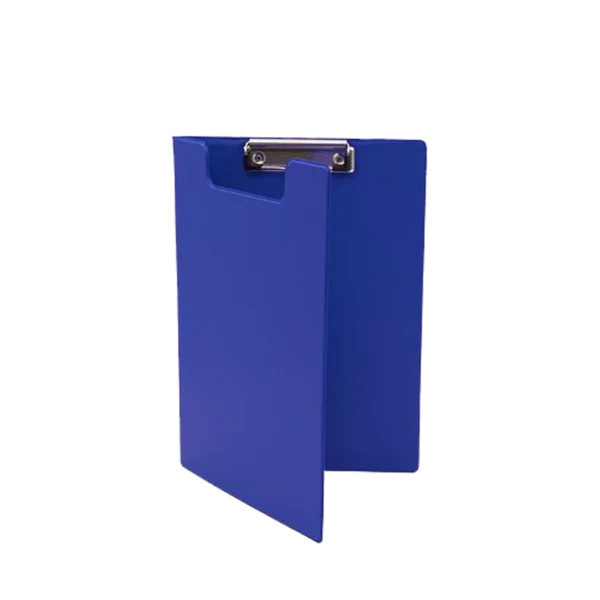 A4 FOLD OVER CLIP BOARD BLUE