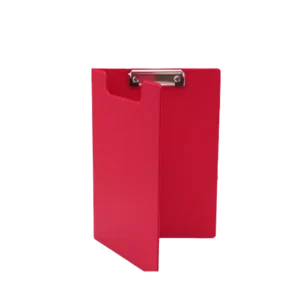 A4 FOLD OVER CLIP BOARD RED