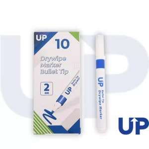 Drywipe Bullet Tip Marker Blue Pack of 10